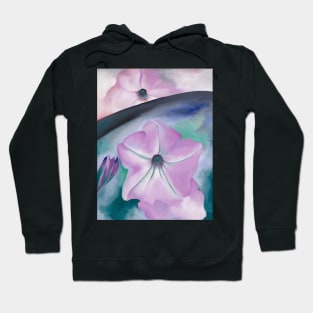 High Resolution Petunias No. 2 by Georgia O'Keeffe Hoodie